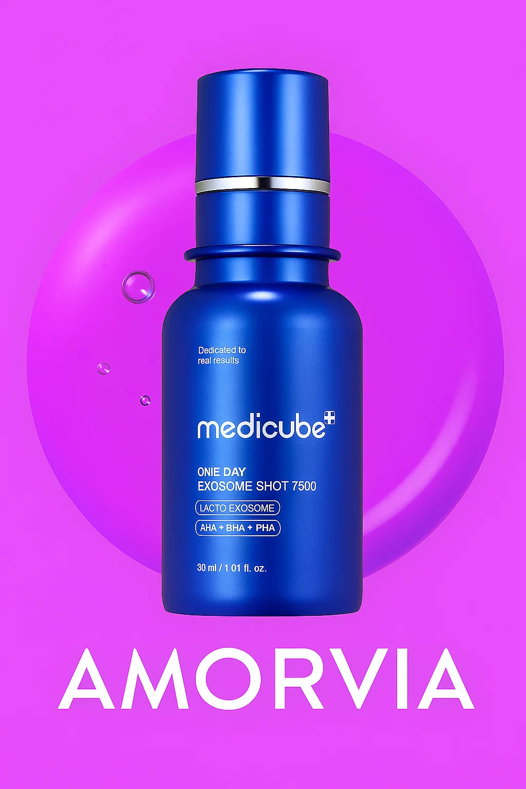 Amorvia Exosome Radiance Serum 7500P PM Spicule Treatment | Korean Skin Booster 30ml