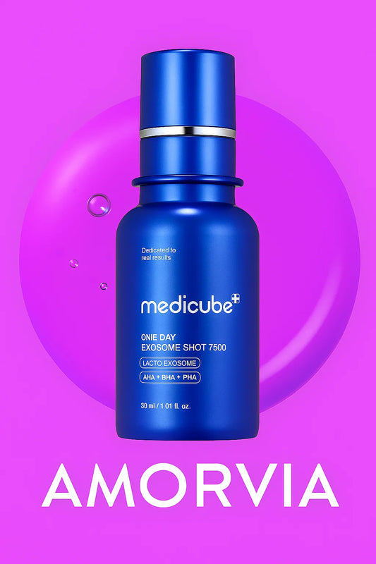 Amorvia Exosome Radiance Serum 7500P PM Spicule Treatment | Korean Skin Booster 30ml